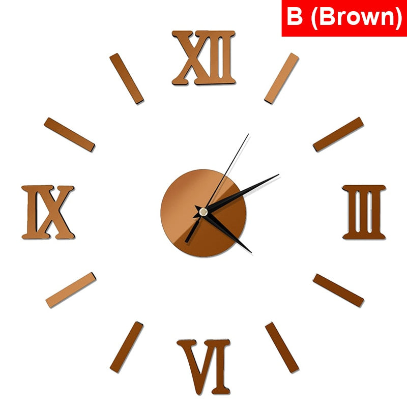 Roman Numbers Wall Clock