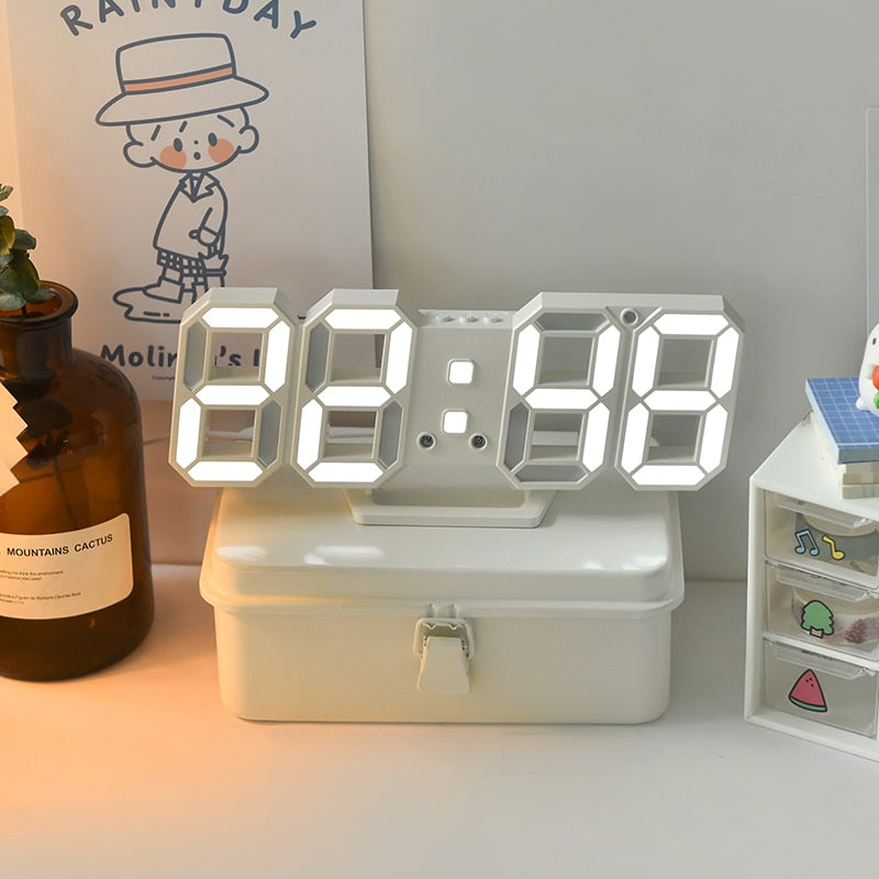 LED Desk Clock